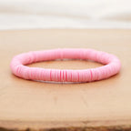 Handmade Colorful Polymer Clay Bracelets Pure Handmade Bead Boho Bracelet for Man and Woman Cheap Items and Free Shipping