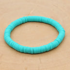 Handmade Colorful Polymer Clay Bracelets Pure Handmade Bead Boho Bracelet for Man and Woman Cheap Items and Free Shipping