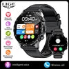 LIGE BW0664 Voice Assistant Smartwatch Answer Dial Call Fitness Tracker Multi Sports Monitor Blood Pressure SmartWatch for Men