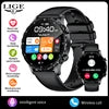 LIGE BW0664 Voice Assistant Smartwatch Answer Dial Call Fitness Tracker Multi Sports Monitor Blood Pressure SmartWatch for Men