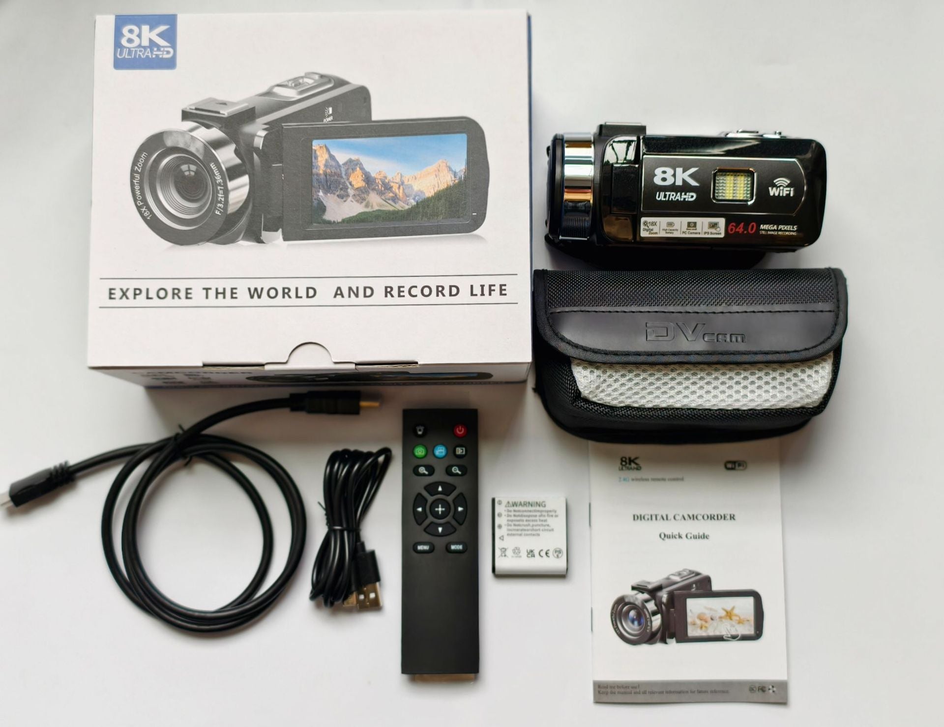 HD digital camera touch screen handheld