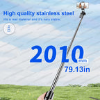 Tripod Portable Selfie Stick with Wireless Remote Shutter,Stand for Camera Phone Photography