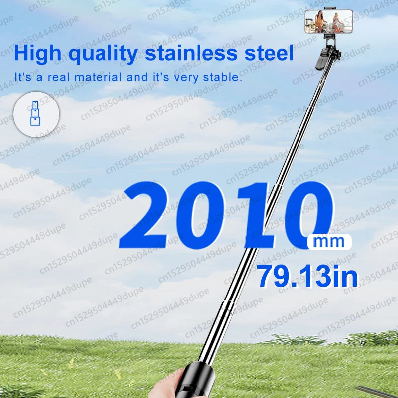 Tripod Portable Selfie Stick with Wireless Remote Shutter,Stand for Camera Phone Photography