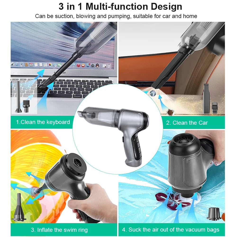 Car Vacuum Cleaner Wireless Portable