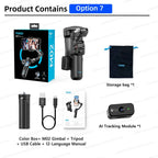 Handheld Stabilizer for iPhone & Android, Anti-Shake Phone Holder with Tripod, for Vlogging & Video Recording