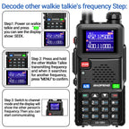 Walkie Talkie Long Range Wireless Copy Frequency