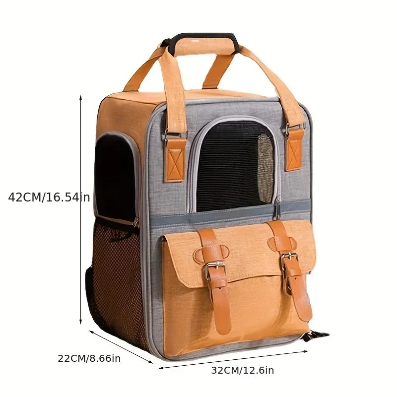 Pet Backpack,Dogs and Cats Travel Portable