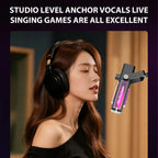 Podcast Microphone Kit USB Condenser Mic