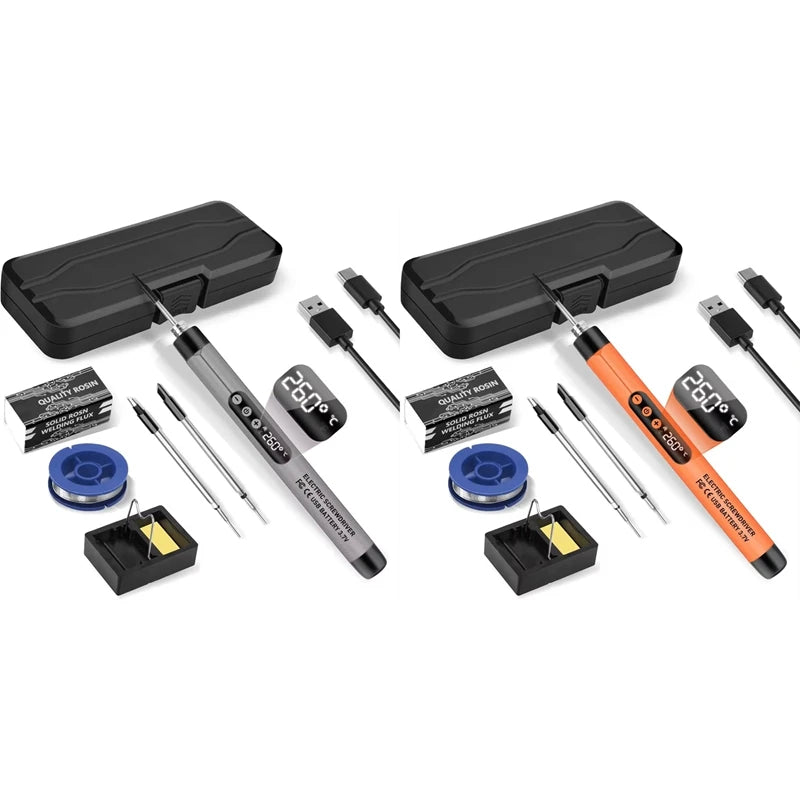Mini Cordless Soldering Iron Kit USB Portable