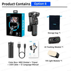 Handheld Stabilizer for iPhone & Android, Anti-Shake Phone Holder with Tripod, for Vlogging & Video Recording