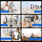 Tripod Portable Selfie Stick with Wireless Remote Shutter,Stand for Camera Phone Photography