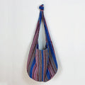 Women's Boho Chic Aztec Tote Bag Ethnic Sling Crossbody Shoulder Purse for Work Travel Lady Knitting Canvas Gypsy Hippie Bag