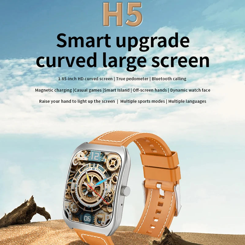 Smart Watch 1.85''Curved Screen for Men