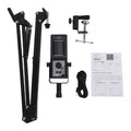 Podcast Microphone Kit USB Condenser Mic