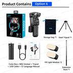 Handheld Stabilizer for iPhone & Android, Anti-Shake Phone Holder with Tripod, for Vlogging & Video Recording