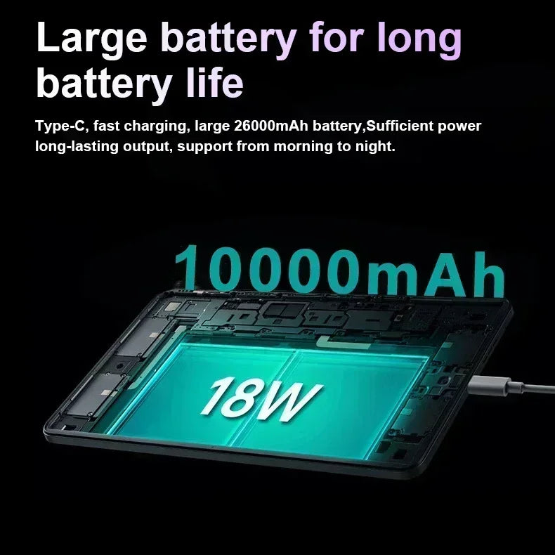 Pad 8 Pro Tablet 10.1 inch Android 13 Snapdragon