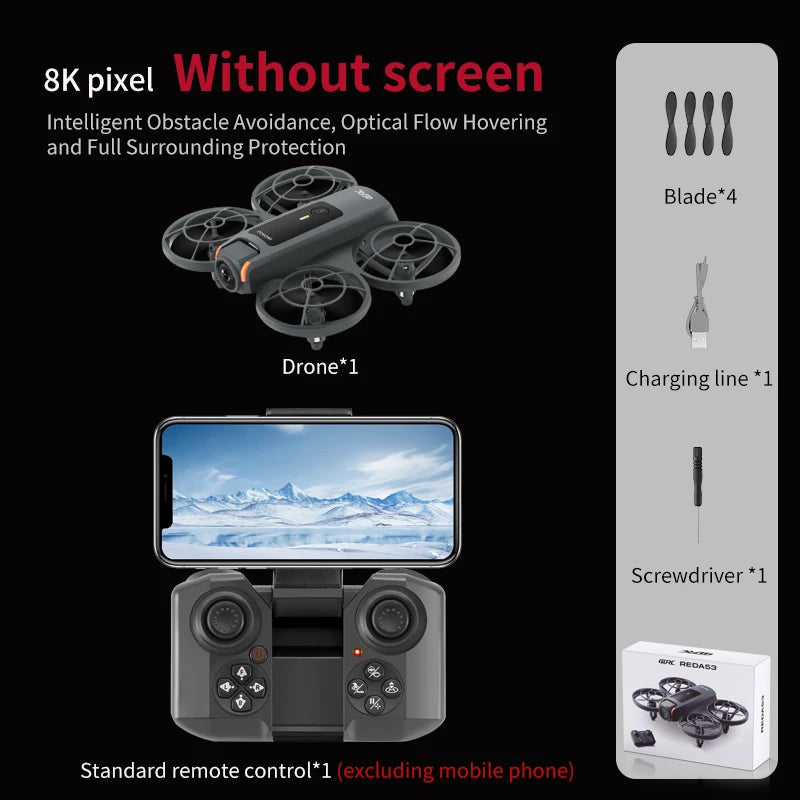 Drones 8K Professional Dual Cameras Foldable