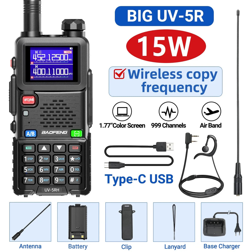Walkie Talkie Long Range Wireless Copy Frequency
