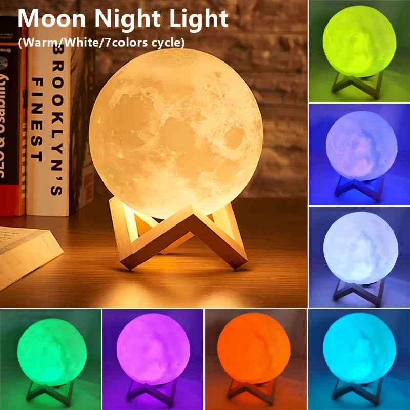 Moon Light Galaxy Light, Bedroom Decoration Indoor