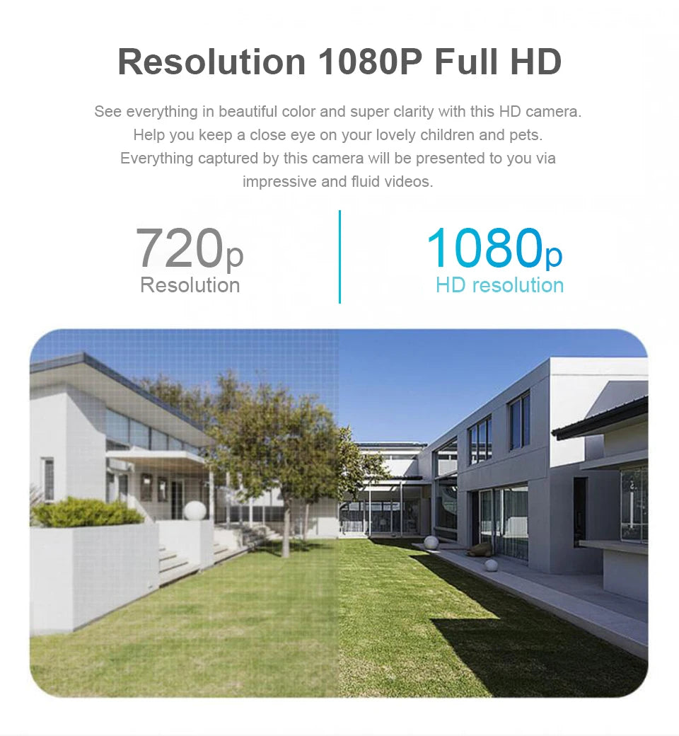 Yiiot Surveillance Bulb Camera Night Vision Full Color Automatic Tracking  Wifi Camera