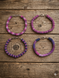 4 Purple Bracelets